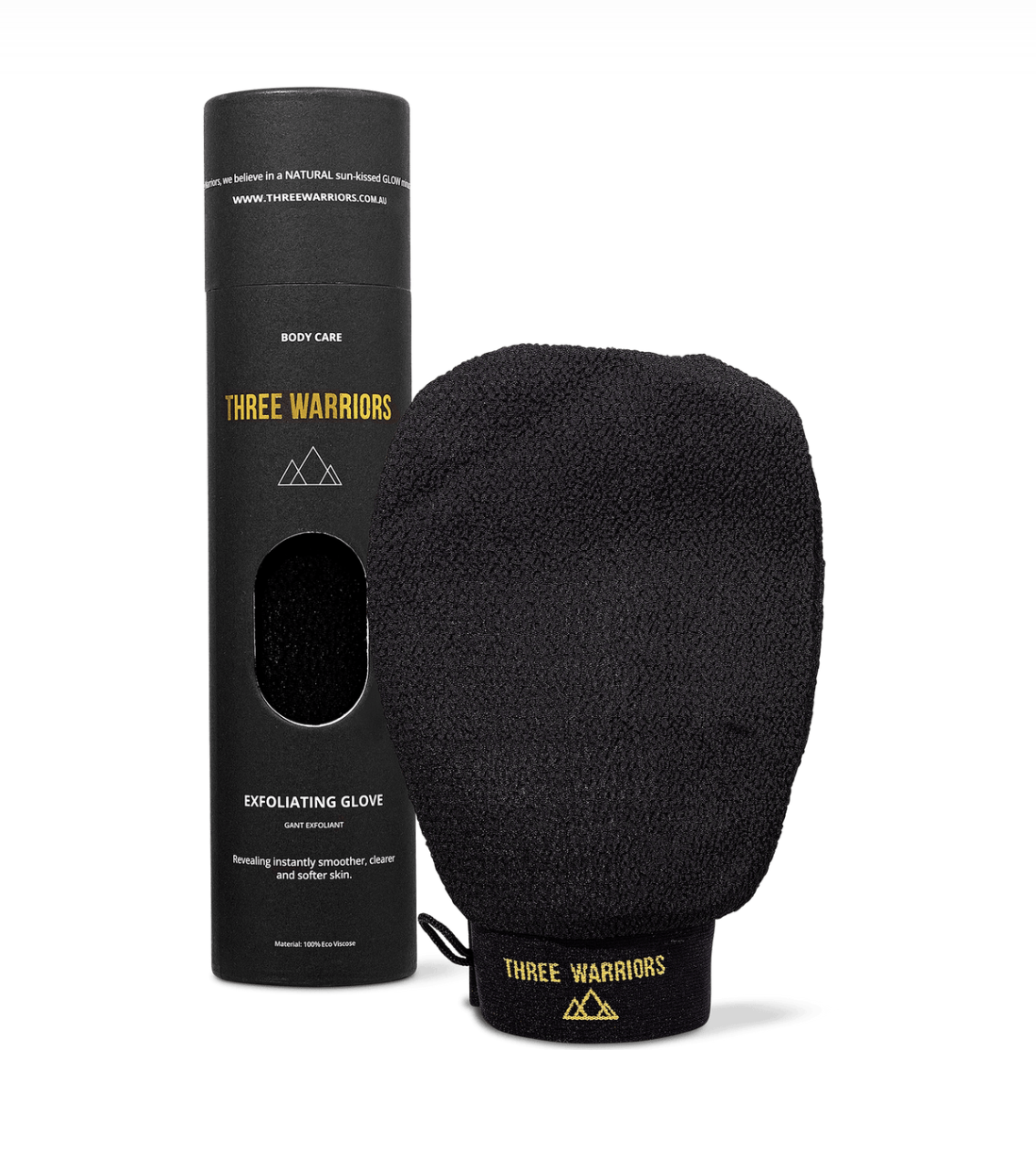 Three Warriors Exfoliating Glove